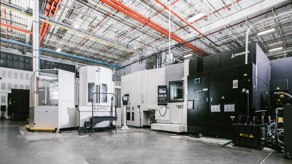 OKUMA HORIZONTAL MB8000H WITH FLEXIBLE MANUFACTURING SYSTEM